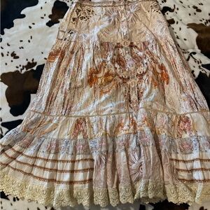 Sundance Boho Midi Skirt